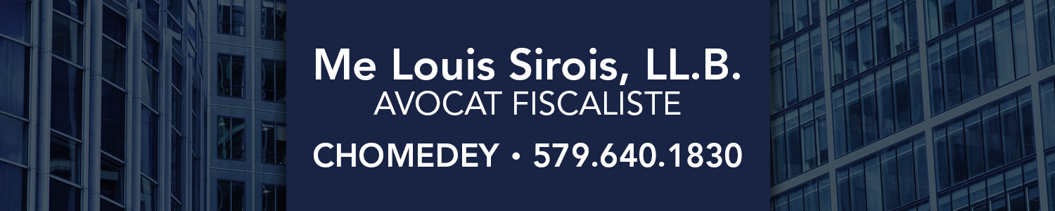 Me Louis Sirois fiscaliste