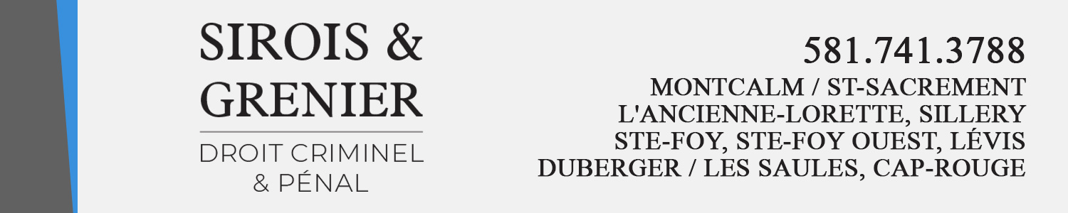 Sirois Grenier Avocats - Droit Criminel