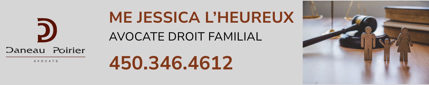 Me Jessica L’Heureux - Avocate Droit Familial Saint-Jean-sur-Richelieu