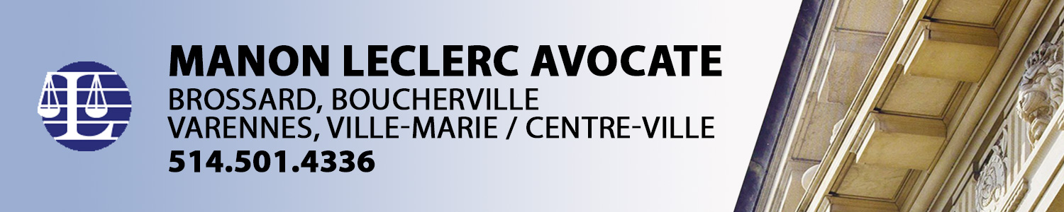 Manon Leclerc Avocate Droit Familial Brossard