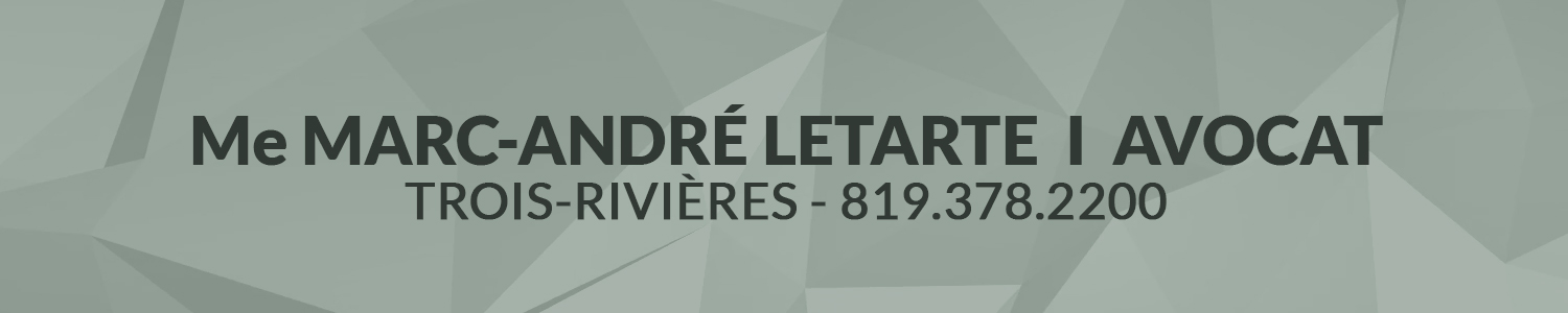Marc-André Letarte Avocat