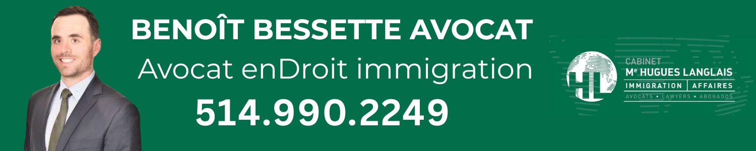 Benoît Bessette Avocat - Droit Immigration - Lawyer - Abogado - Longueuil
