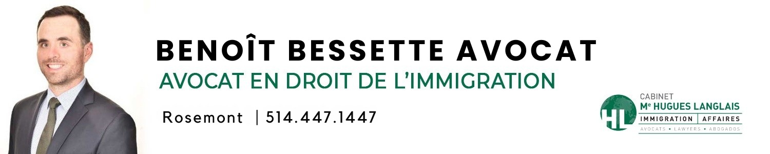 Benoît Bessette Avocat, Rosemont - Droit immigration -  Abogado