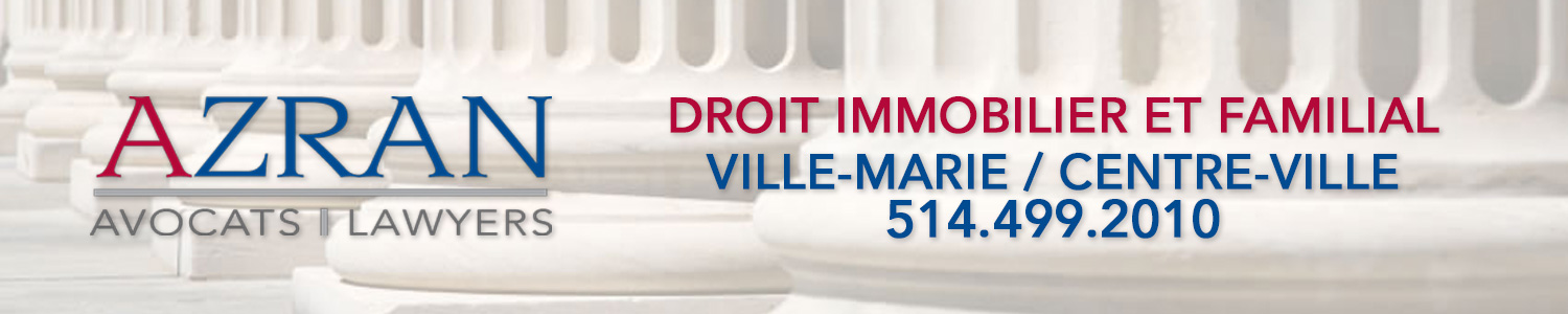 Azran Avocats Droit Immobilier - Vice Caché et Familial - Divorce