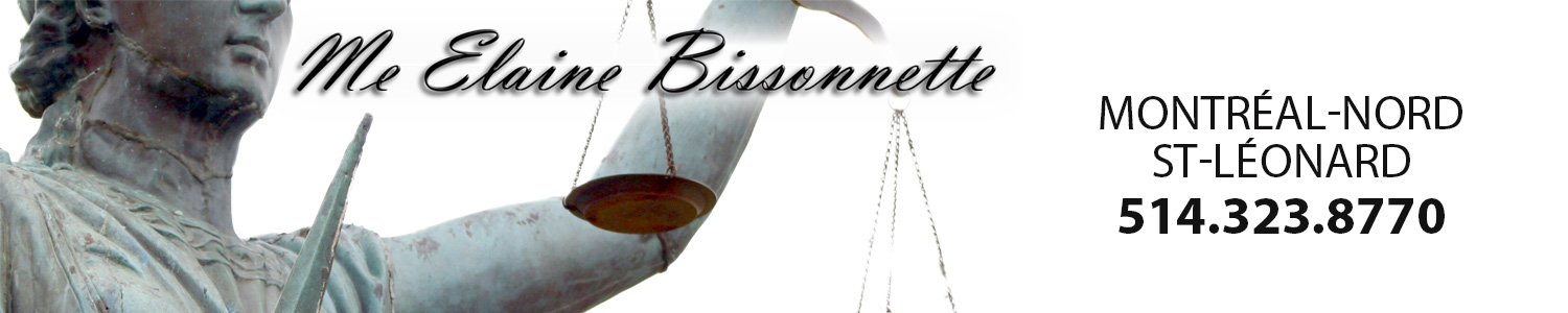 Me Elaine Bissonnette Avocat Droit Immobilier - TAL, Régie du logement
