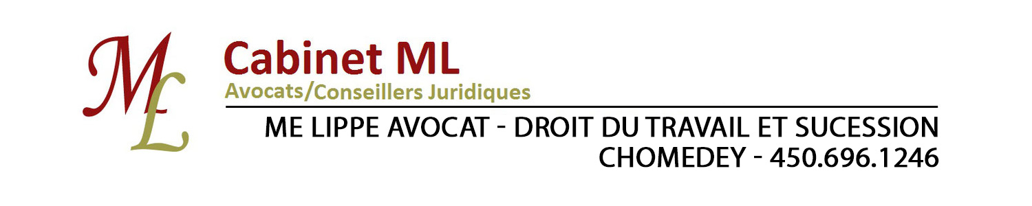 Me Lippe Avocat - Droit du travail et Sucession Laval