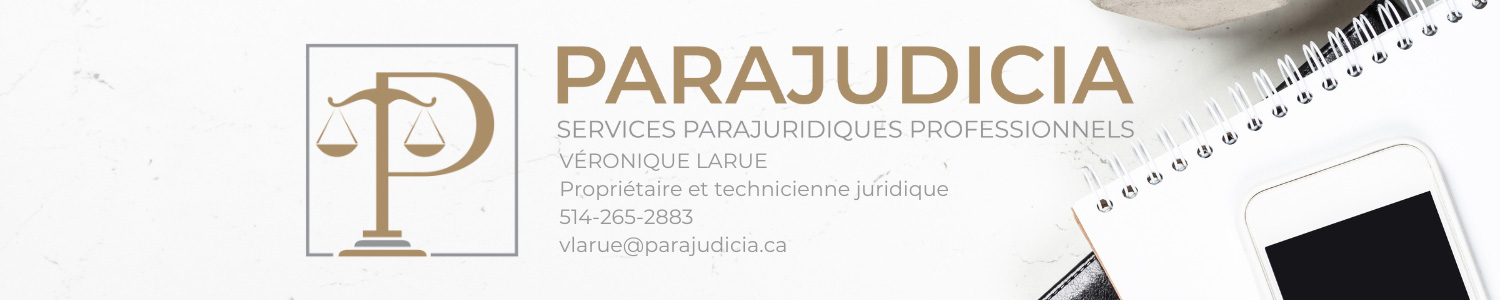 Véronique Larue - Technicienne juridique - Laval
