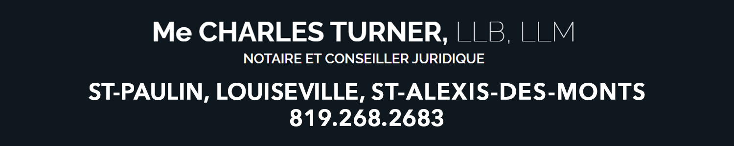 Charles Turner Notaire