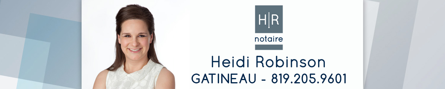 Heidi Robinson, notaire - Gatineau