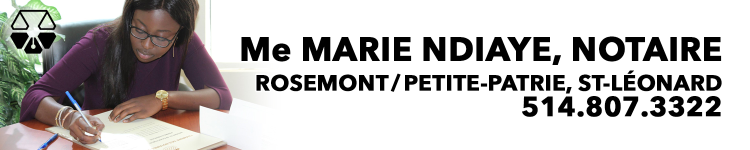 Me Marie Ndiaye, notaire